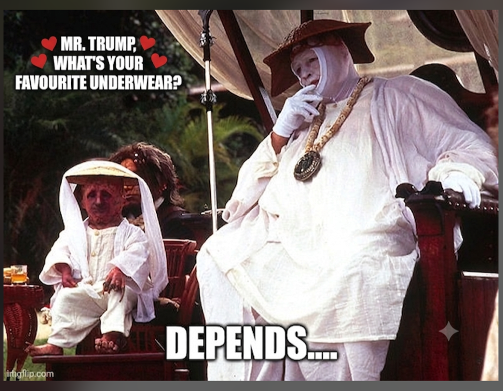 Natalie Harp and Donald Trump discuss serious issues affecting the nation...