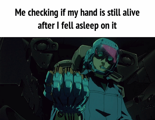 Nasty feeling
