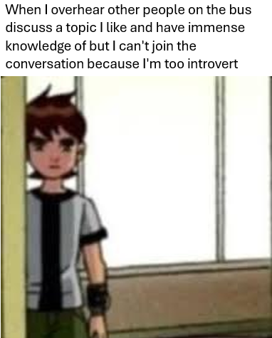 I guess I'll just eavesdrop