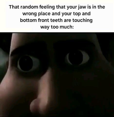 Seriously why is this happening I literally went to the dentist a few days ago